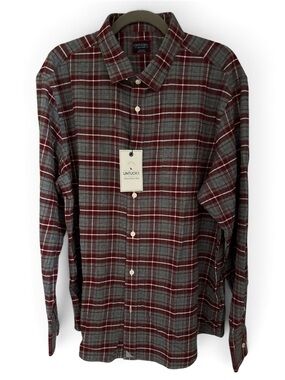 UNTUCKit Cabero Men’s XXL Regular Fit Plaid Flannel Shirt NWT
